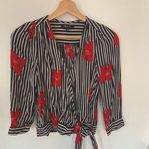 Madewell Wrap Top